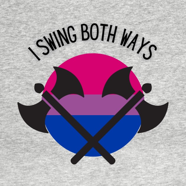 Bi Pride with Axes! by KatherineMcIntyre